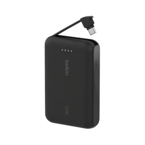 Power Bank Belkin BoostCharge BPB021 10,000mAh 20W PD con Cable USB-C Integrado
