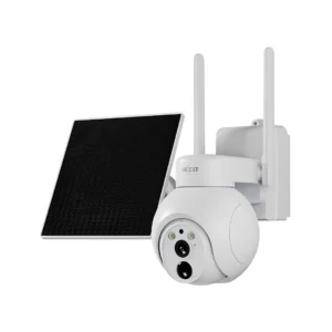 Cámara de Seguridad Solar Nexxt Home NHC-OP40SL 4G LTE PTZ 2K 4MP con Visión Nocturna a Color, Detección Humana e IP65
