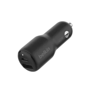 Cargador para Carro Belkin BoostCharge 42W USB-C PD 30W + USB-A 12W con PPS